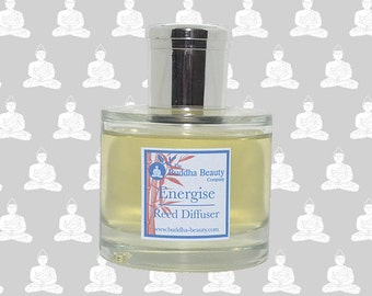 Energise - Raspberry Organic Reed Diffuser