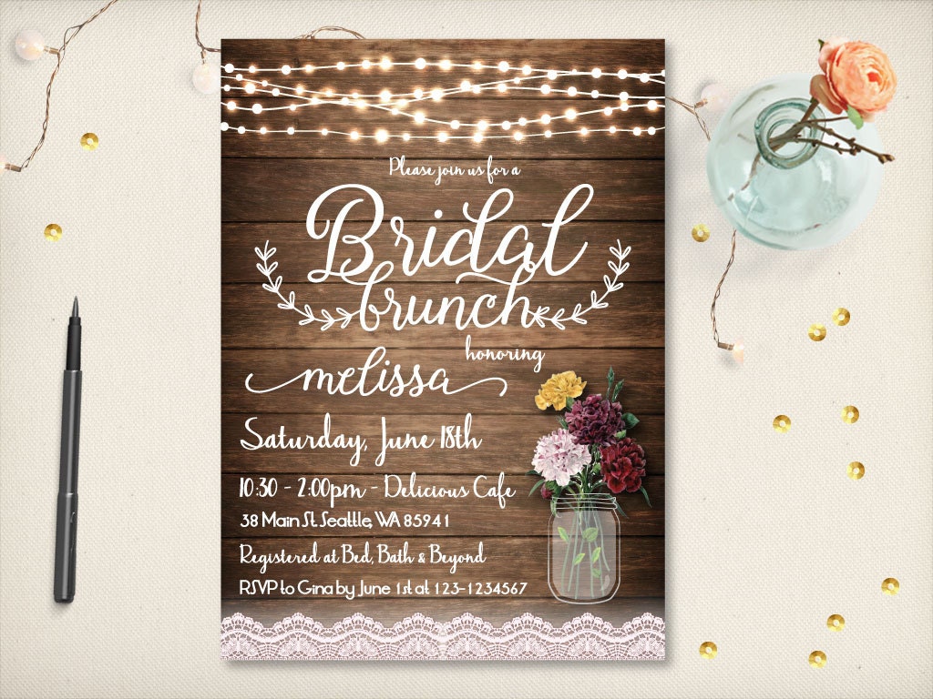 Bridal Brunch Invitations 4
