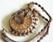 Popular items for ammonite jewelry on Etsy
