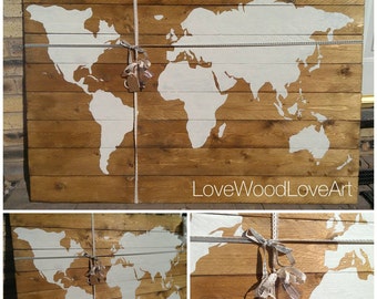 World Map Wood Wall Art world map wall art | etsy World Map Wood Wall Art world map wall art | etsy