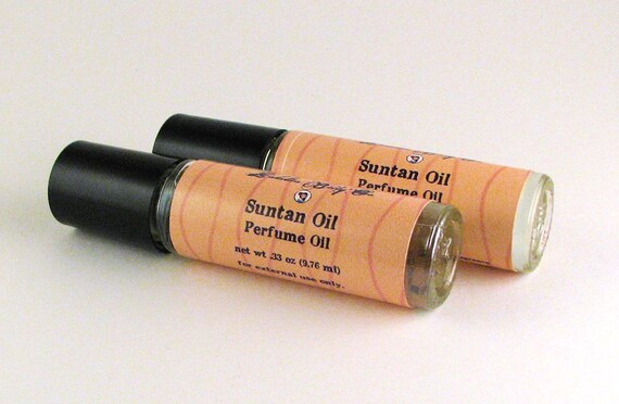 suntan lotion fragrance oil