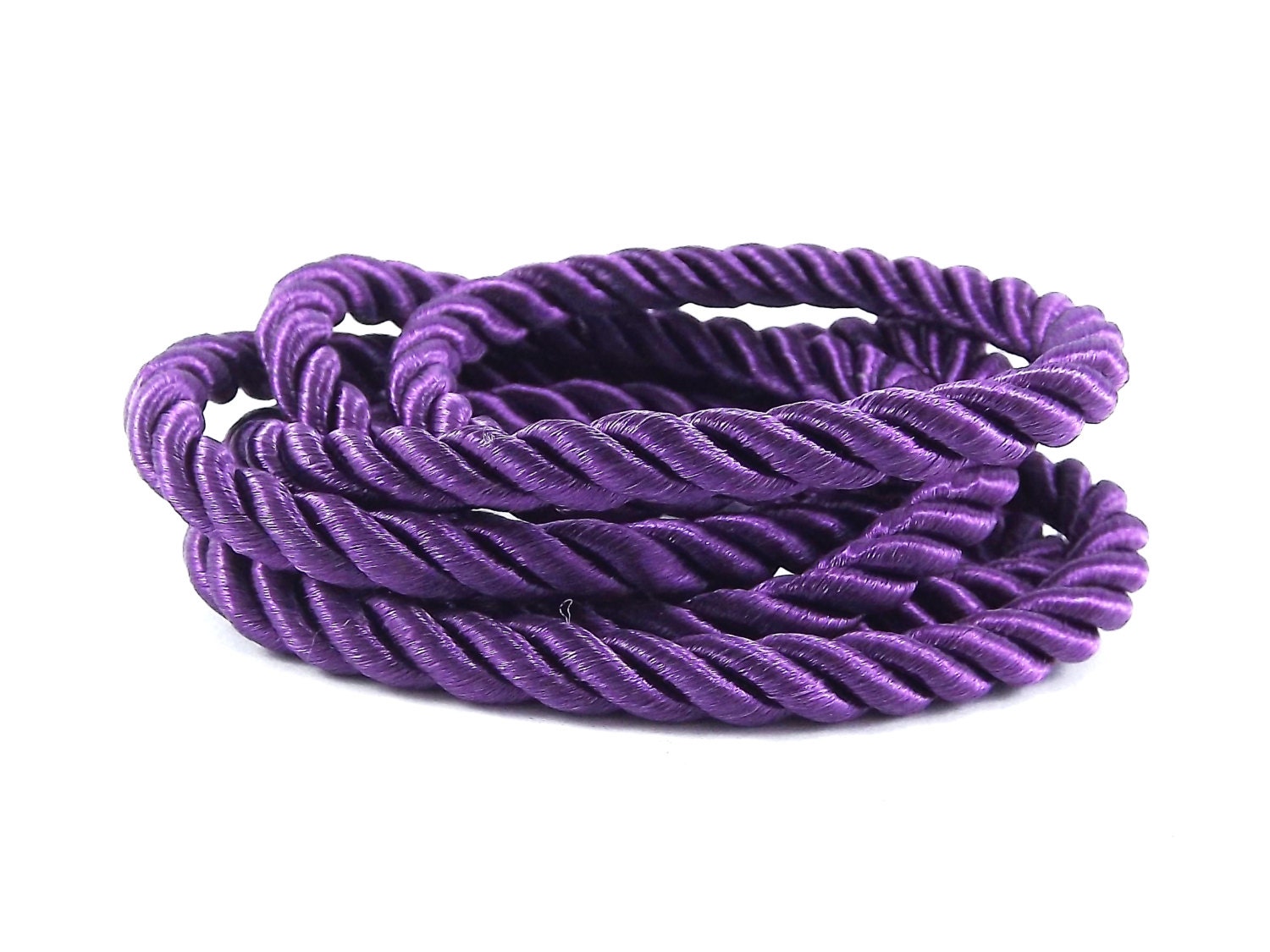 royal purple 5mm twisted rayon satin rope silk braid cord 3 royal purple 5mm twisted rayon satin rope silk braid cord 3