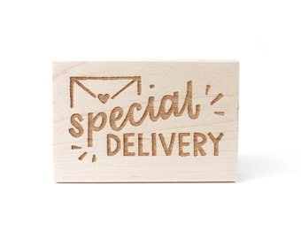Rubber Stamp - Special Delivery
