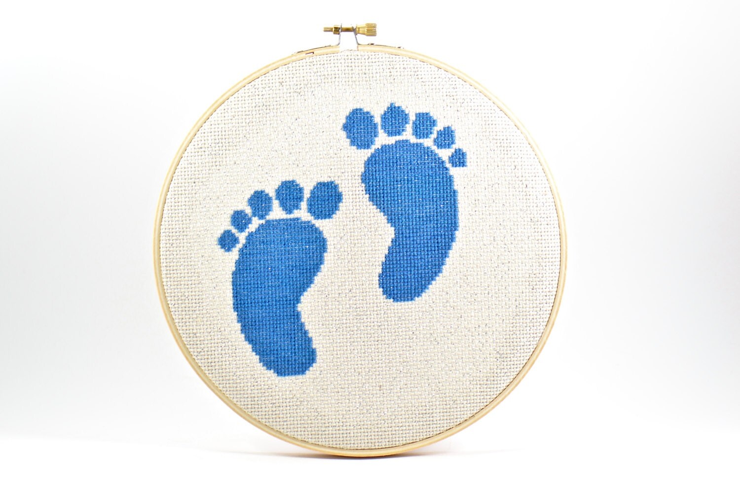 Baby Feet Cross Stitch PATTERN DOWNLOAD Baby by WiReDStitches