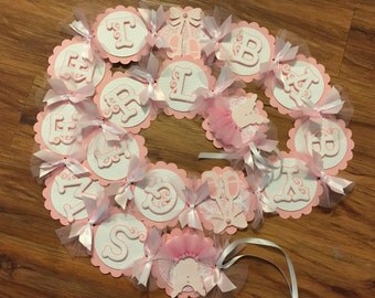 Tutu Sweet Baby Girl Banner