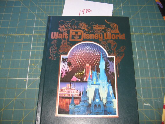 Walt Disney World Book Souvenir 1986 144 pgs. glossy