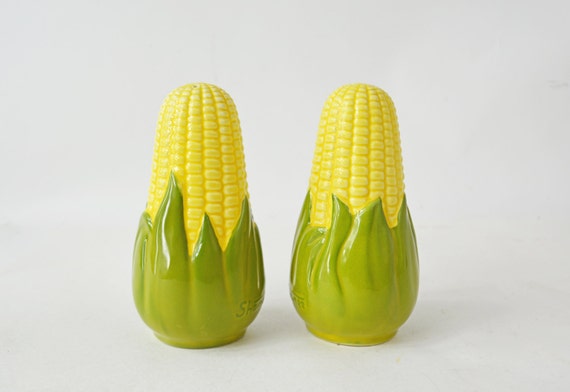 Shawnee Shaker Set Tall Corn King Corn Salt and Pepper