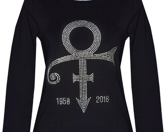 prince rhinestone shirt