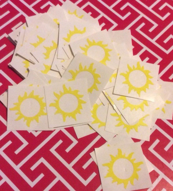 Sun Tanning Bed Stickers