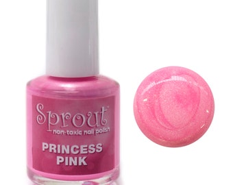 Sprout Non Toxic Princess Pink Single Polish