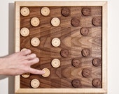 WOODEN CHECKERS