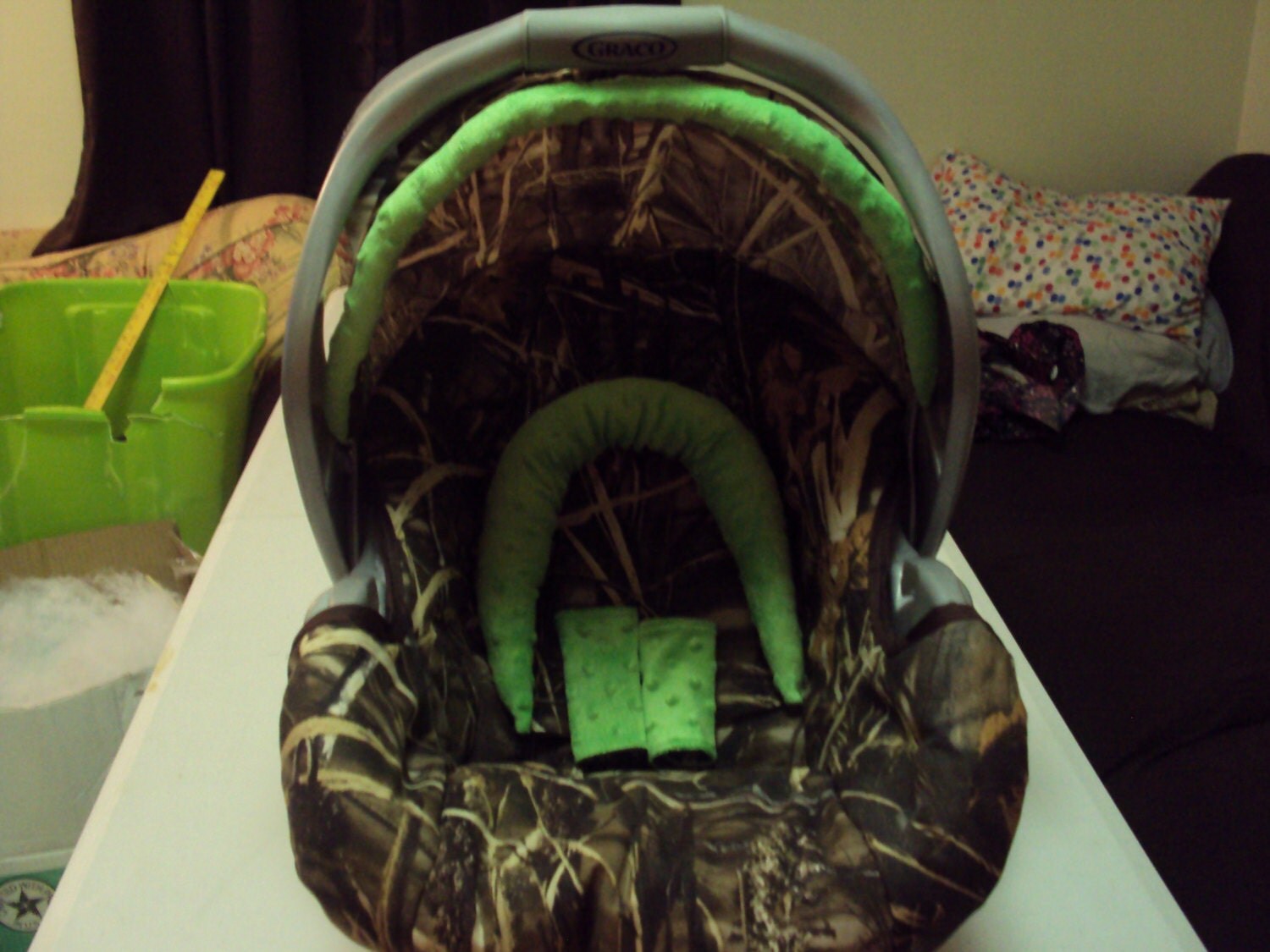 Custom Camo Infant Car Seat Cover for Graco