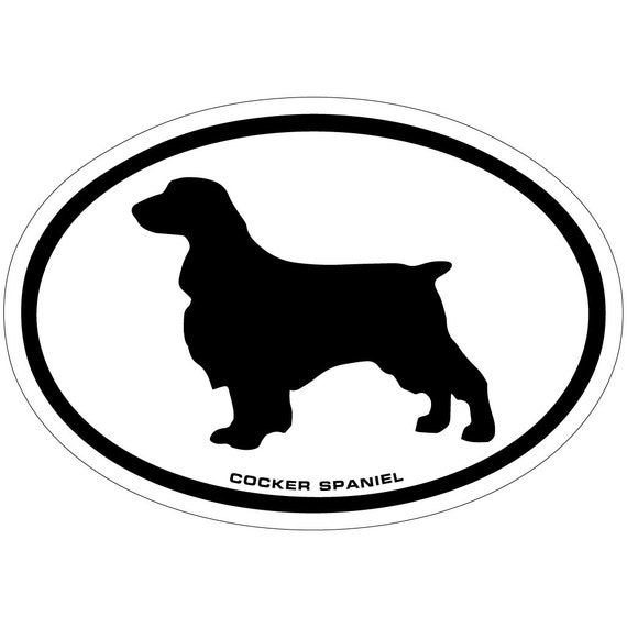 Cocker Spaniel Vinyl Decal Sticker