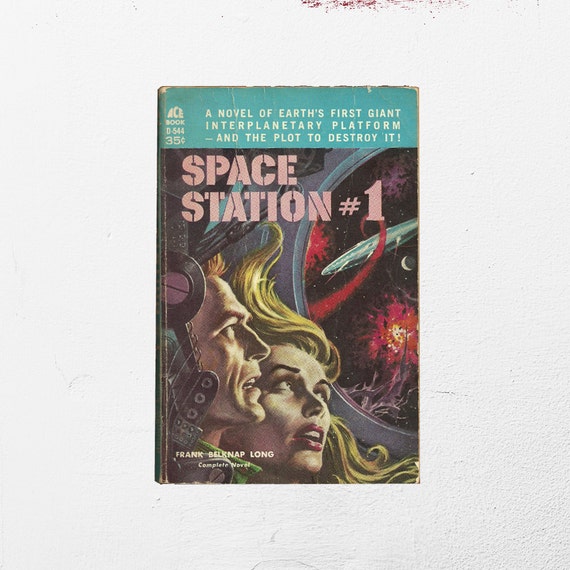 50s Sci Fi Book Space Station No. 1 First Edition Science