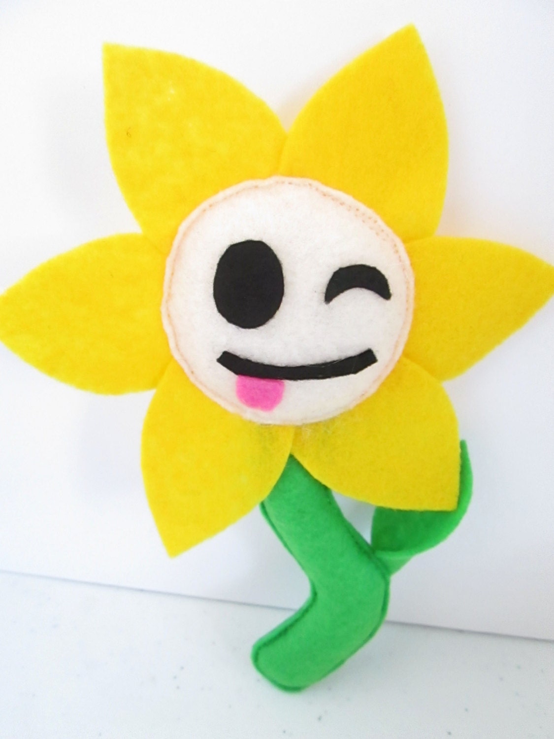 Flowey Plush Inspired by Undertale Flower
