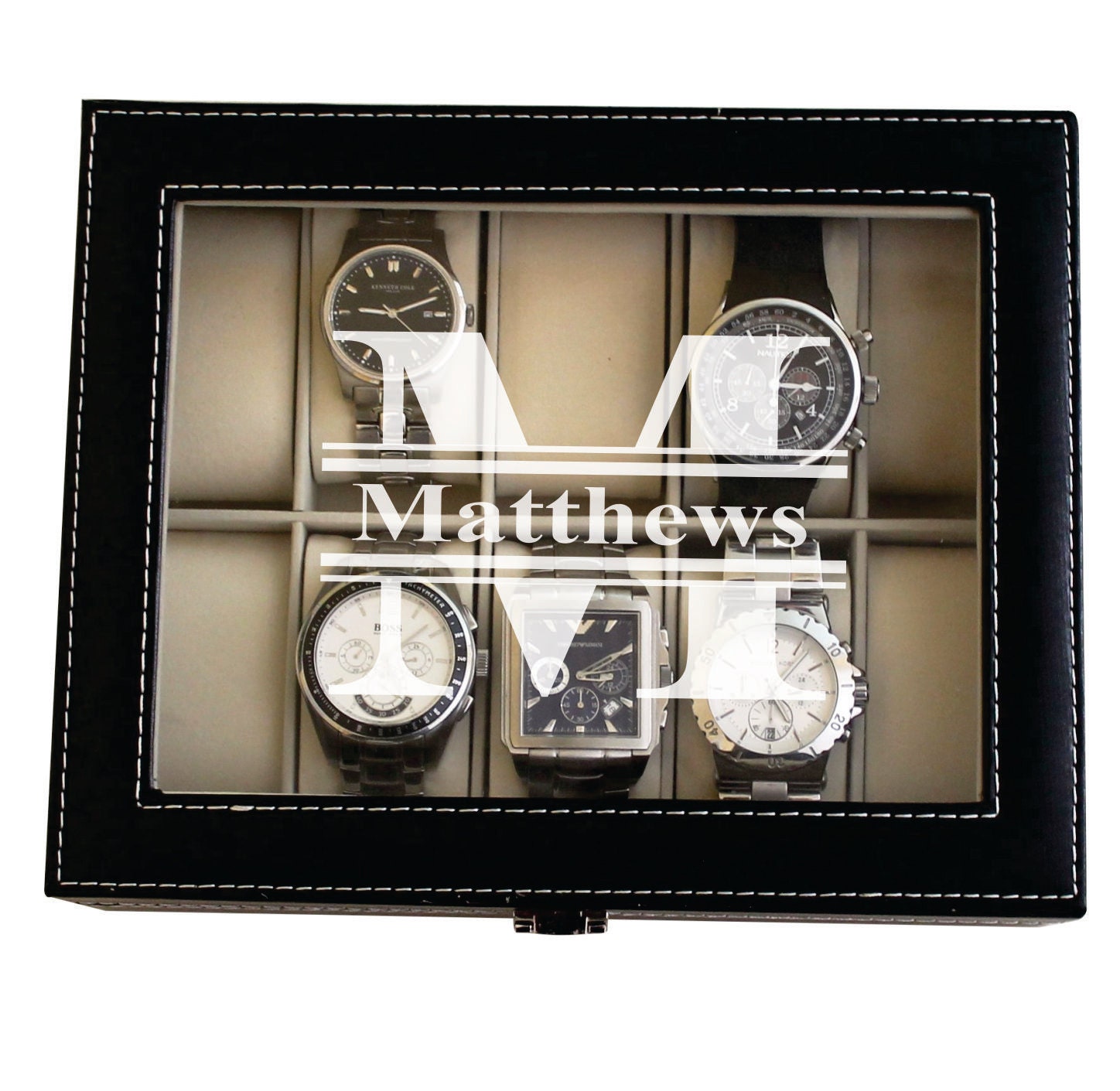 Mens Watch Box Custom Watch Box Mens Watch Case Watch