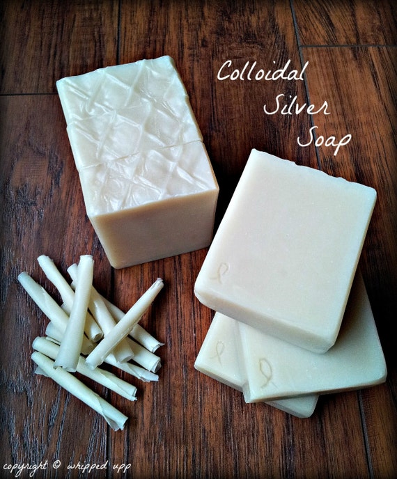 Colloidal Silver Soap All Natural Cold Process Soap Gentle
