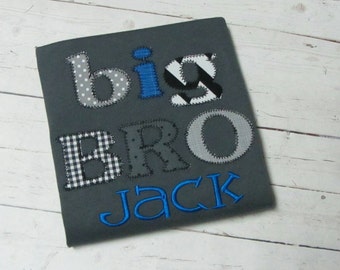 Big brother shirt - embroidered Big brother shirt - I'm gonna be a big brother shirt