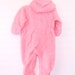 Vintage baby snowsuit, pink, Sterncraft sz 9-18 mo