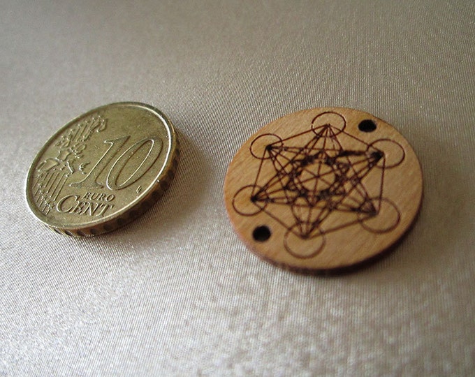 sacred geometry buttons Ø 2 cm