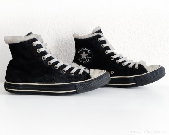 mens black suede converse