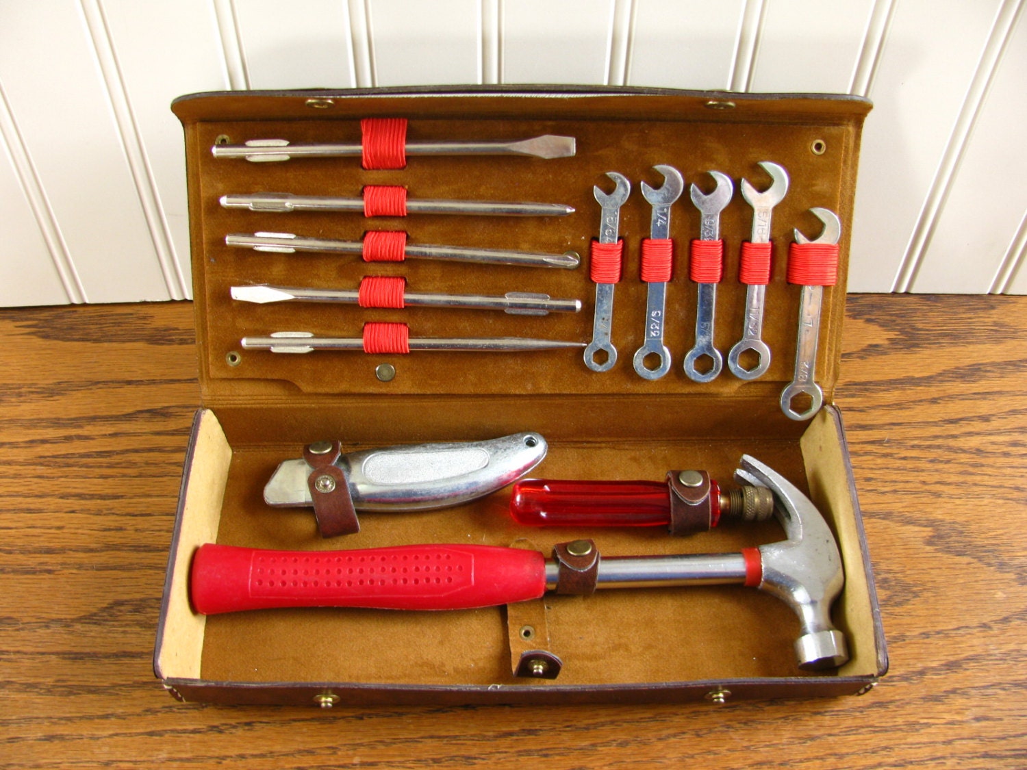 Vintage Universal Tool Kit Travel Tool Kit Tool Box Tool Set