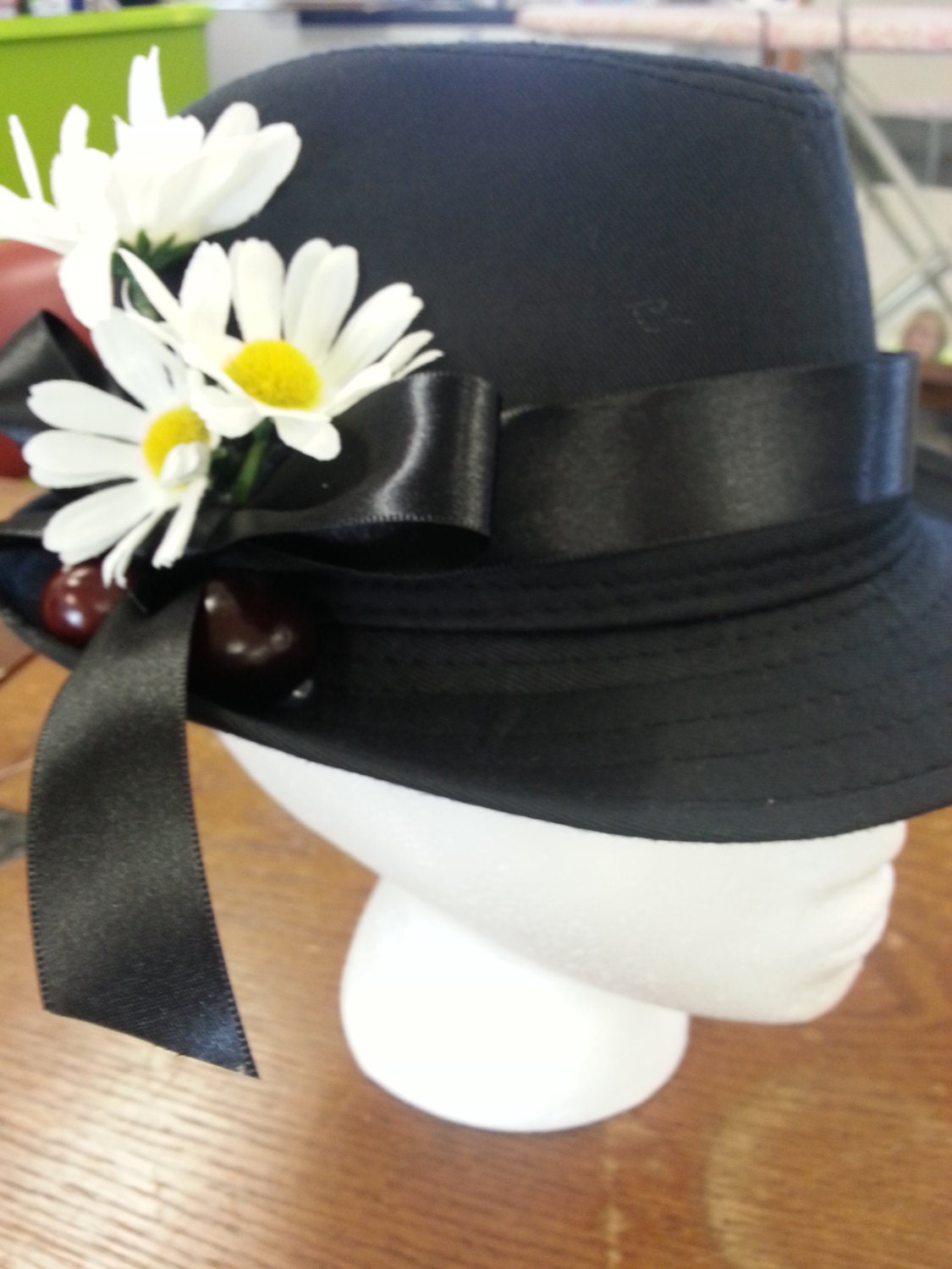 Childs Mary Poppins Hat by SuzannaBanana2013 on Etsy
