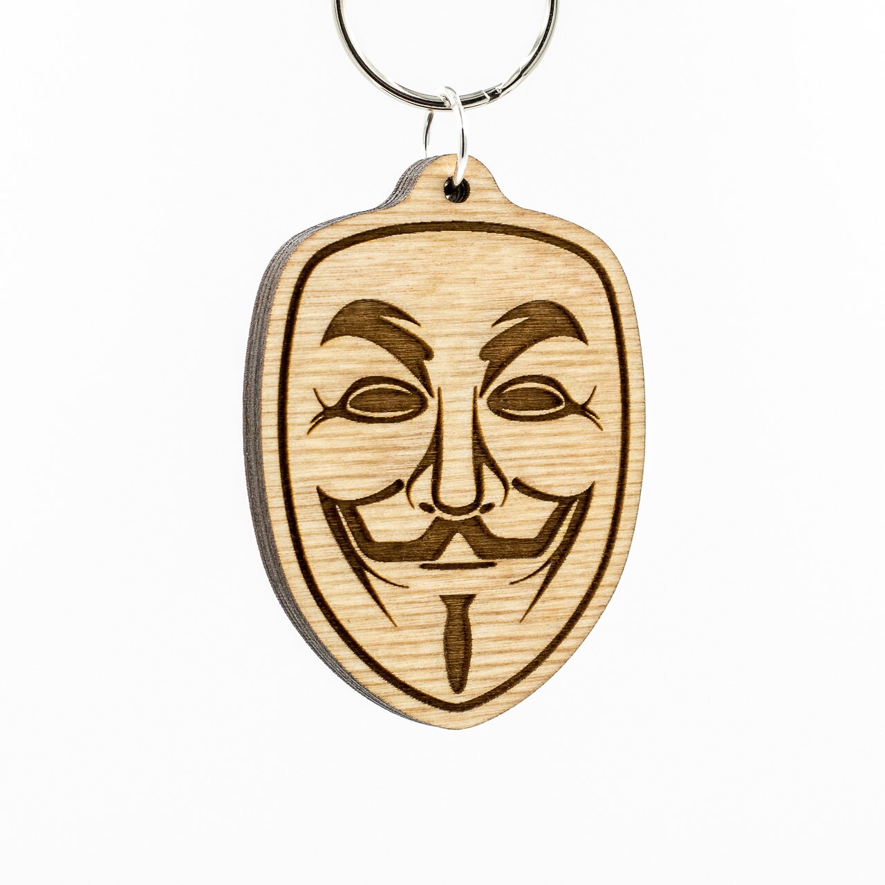 Anonymous Keychain Guy Fawkes Mask Keychain Anonymous