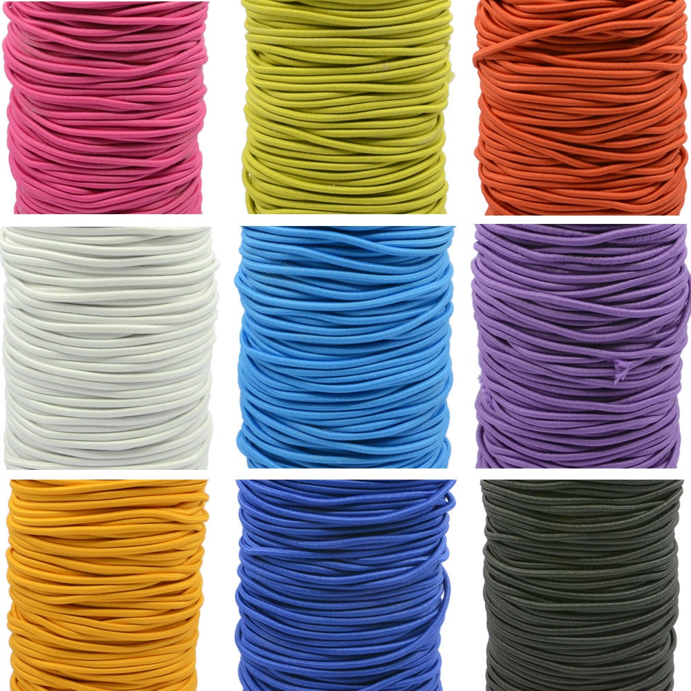 01 Inch 25 Mm Ruber Round Elastic Cord String Band 90