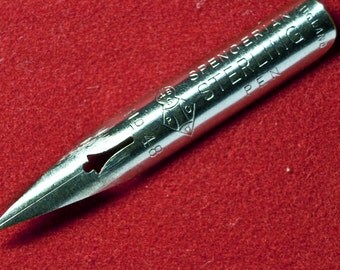 Vintage Spencerian #48 Sterling Pen