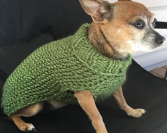 Dog sweater pattern