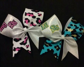 Big Sis/Lil Sis Cheer Bow Set