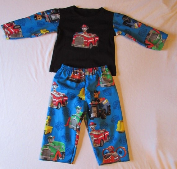 Paw Patrol pajamas/boys Paw Patrol pajamas/Paw Patrol Birthday pajamas/Toddler Paw Patrol/Paw Patrol/Boys Paw Patrol/Boys birthday gift