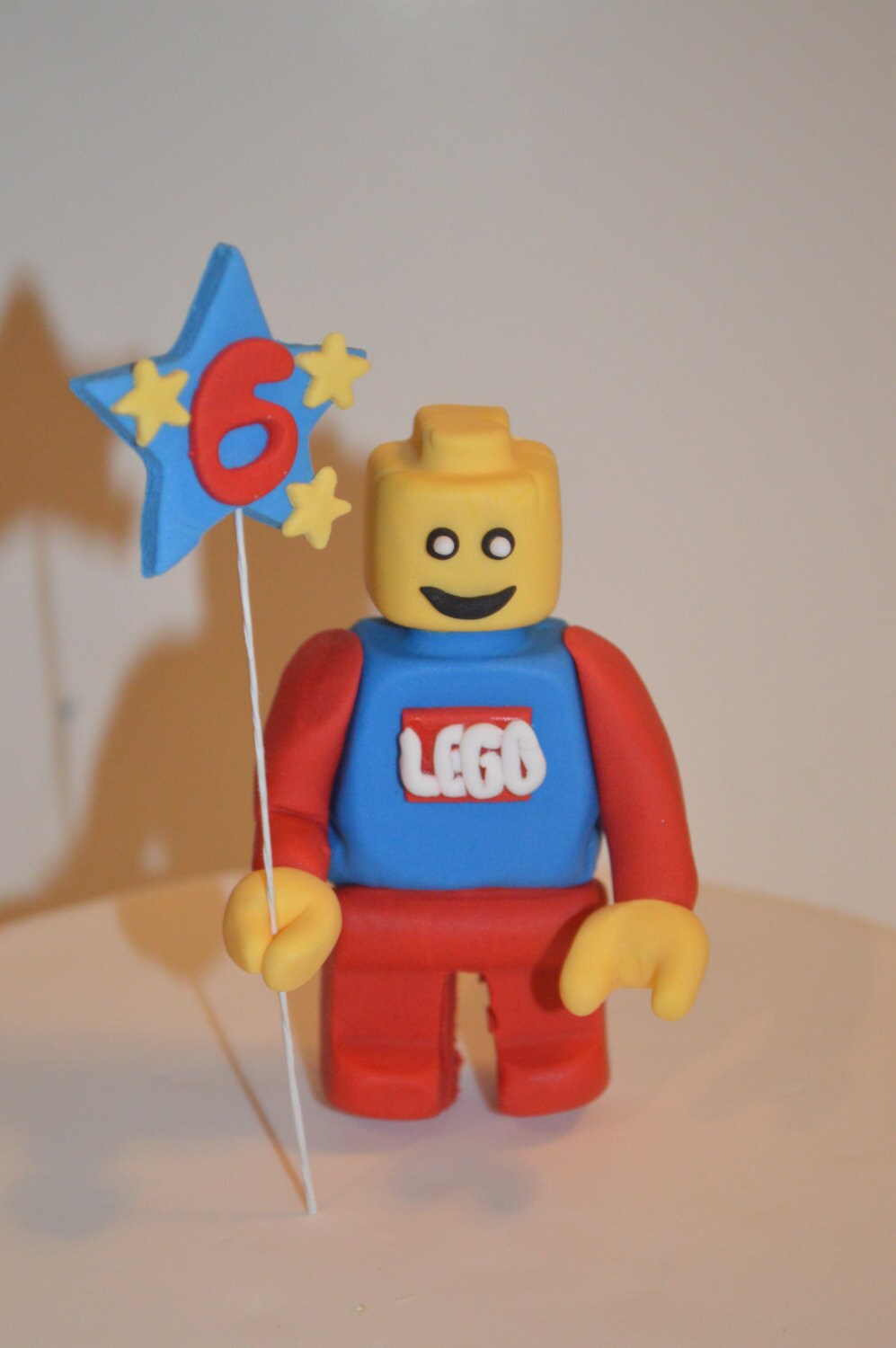 Lego Fondant Cake Topper lego cake topper