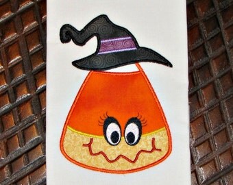 Halloween Applique Design Embroidery