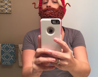 Lumberjack Hat with Detachable Beard