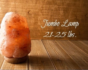 FREE GIFT with PURCHASE! Jumbo Himalayan Salt Lamp Salt Crystal Rock Ionizer Air Cleaner