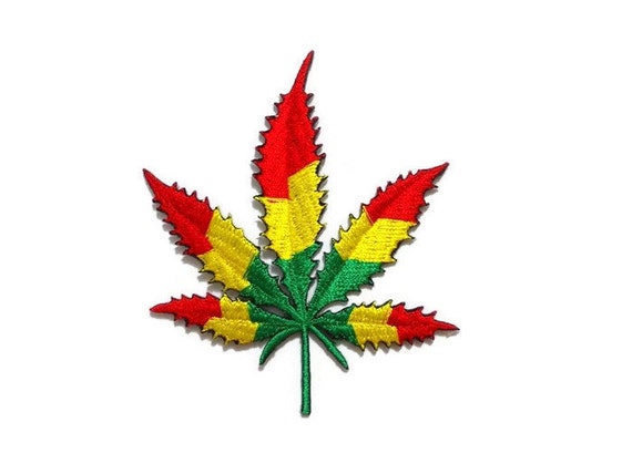 Weed Cannabis Logo Design Rasta Reggae Ganja by LikePatches