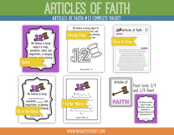 articles-of-faith-12-complete-packet-memorize-the-articles-of