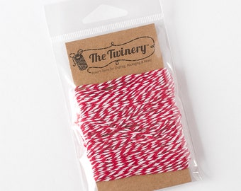 The Twinery Twine - Maraschino Red