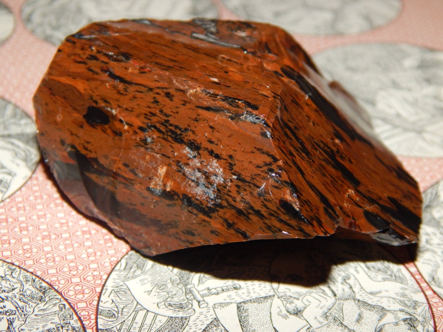 mahogony obsidian properties