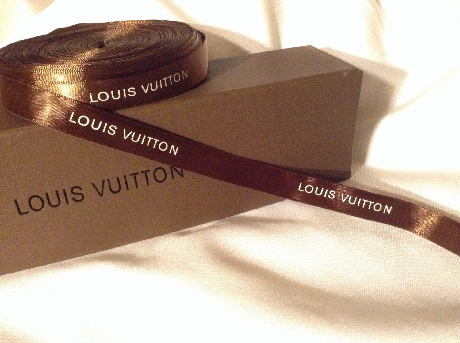 Sale Item 5 yards Louis Vuitton Ribbon 1/2 wide