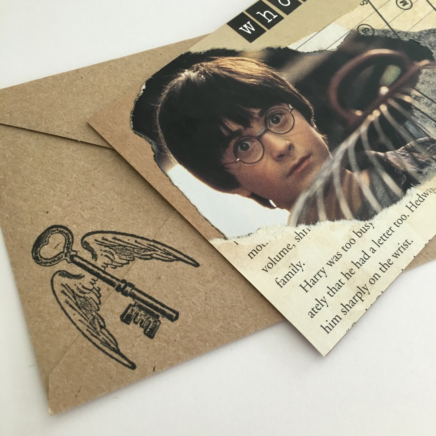 Harry Potter Greeting Card by rawstudios on Etsy