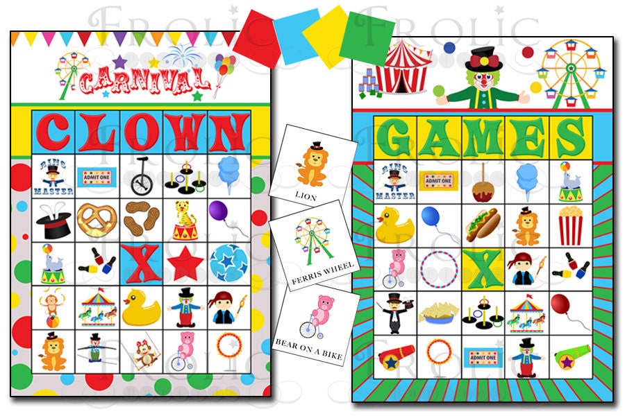 circus-carnival-bingo-20-printable-cards-instant-download