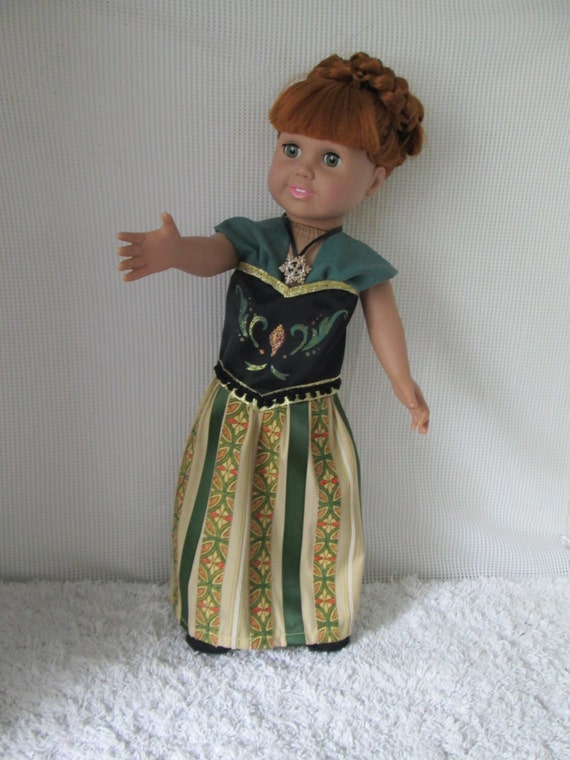 disney frozen coronation day anna doll