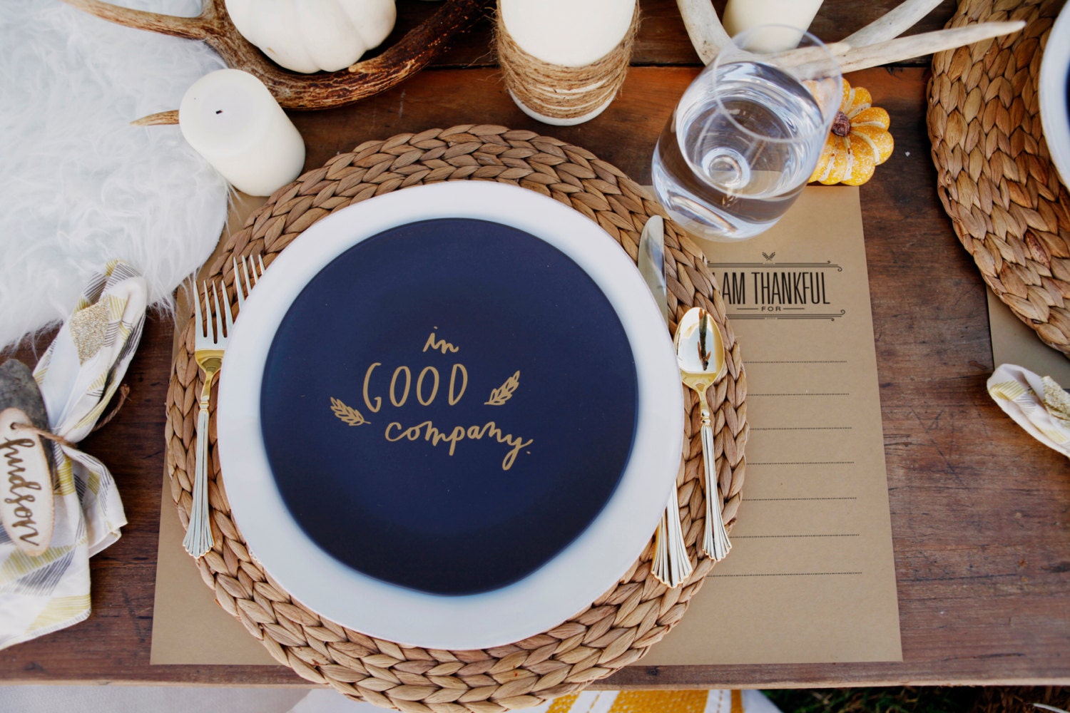Thanksgiving Placemat Set