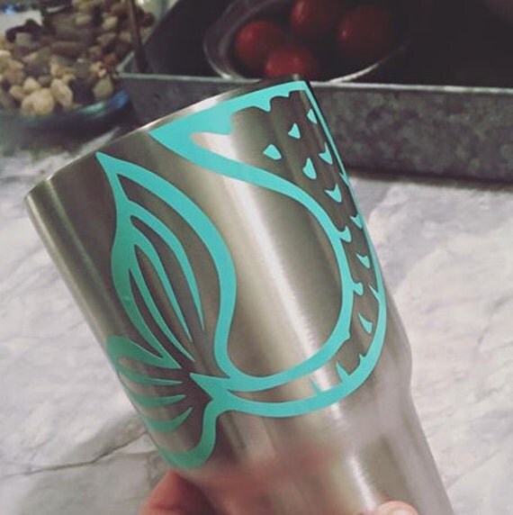 cup customize yeti your by your DecalStation cup this Yeti tail Customize Mermaid with