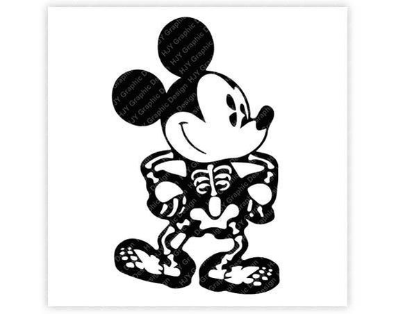 Download Disney, Skeleton, Skull, Halloween, Mickey Mouse Head ...