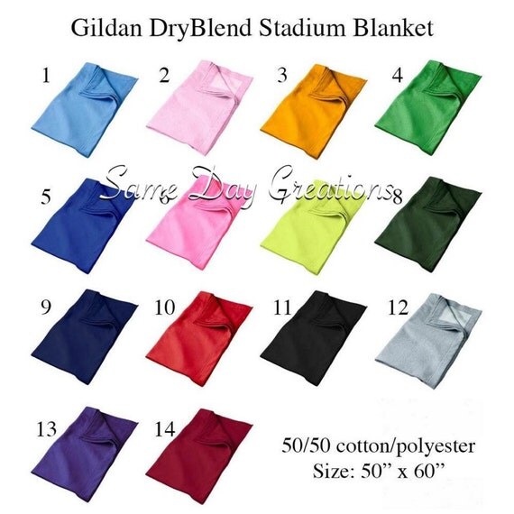 Gildan DryBlend Stadium Blanket