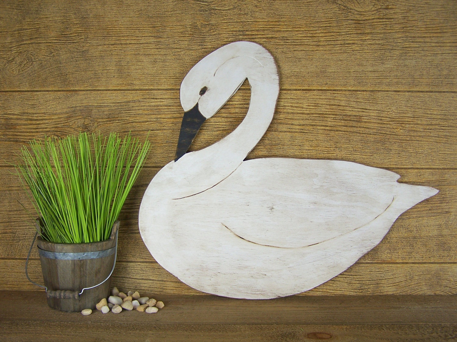 swan nursery decor